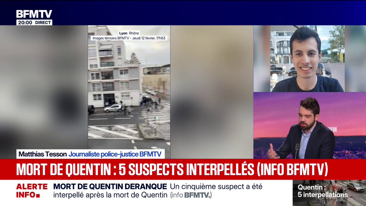5 interpellations au final. Le collaborateur et un stagiaire de Raphaël Arnault. C'est un scandale sans précédent.