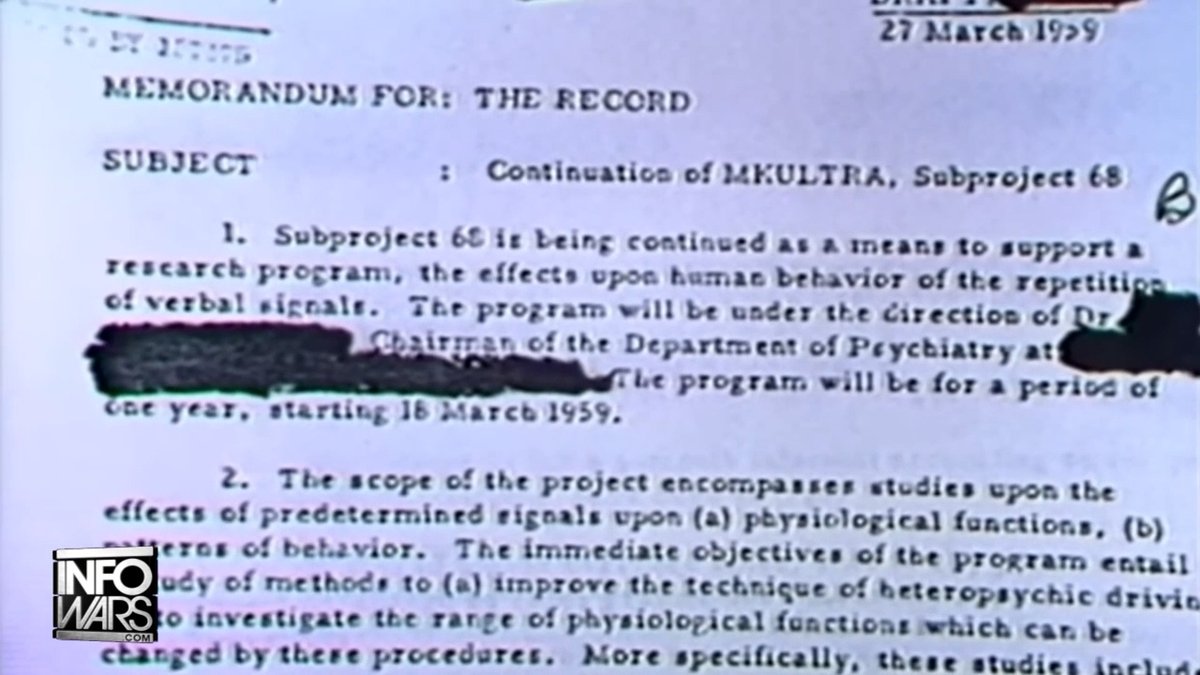 "This Is Real Satanism- Mad Science, Pure Evil DELIVERED!" Alex Jones Breaks Down How The MKUltra Mind Control Techniques Are Externalized &amp; Deployed Out Of The Laboratory Now, And It's All Around Us!