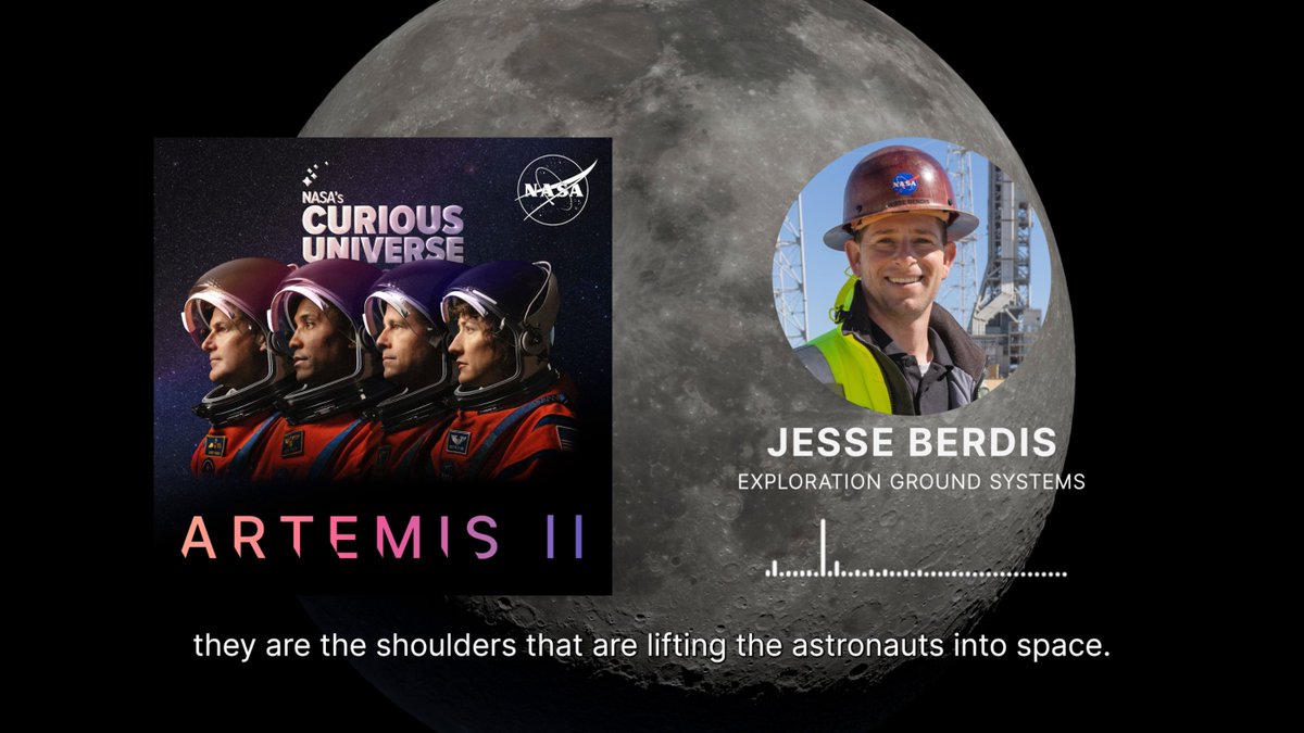 It takes a dedicated team to send a rocket around the Moon! In the latest episode of our Curious Universe podcast, hear from a few of the many ground support crew members behind Artemis II: