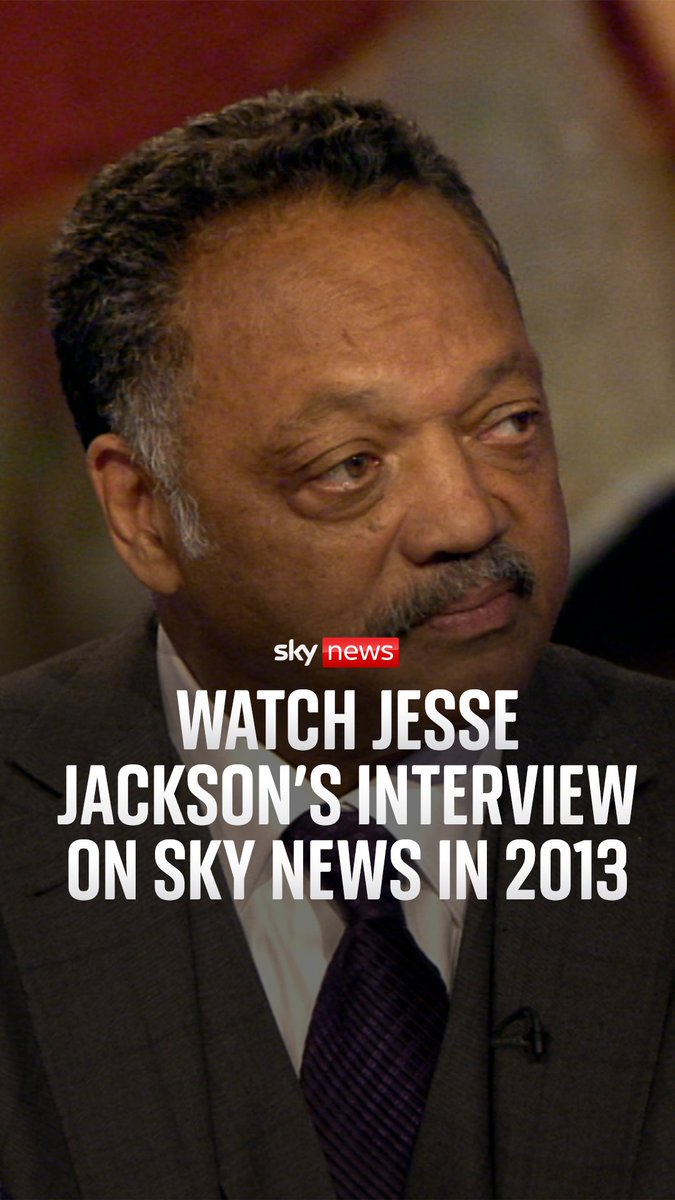 Jesse Jackson appeared on Sky News in 2013 to discuss the death of Nelson Mandela, whose path he had repeatedly crossed in his support of the anti-apartheid movement. 📺 Watch Sky News presenter Gillian Joseph interview the civil rights activist