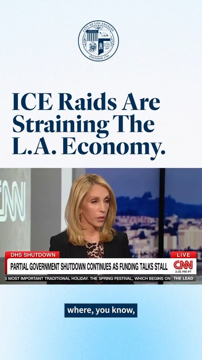 ICE raids are impacting families and our local economy. Cities across the nation demand accountability.