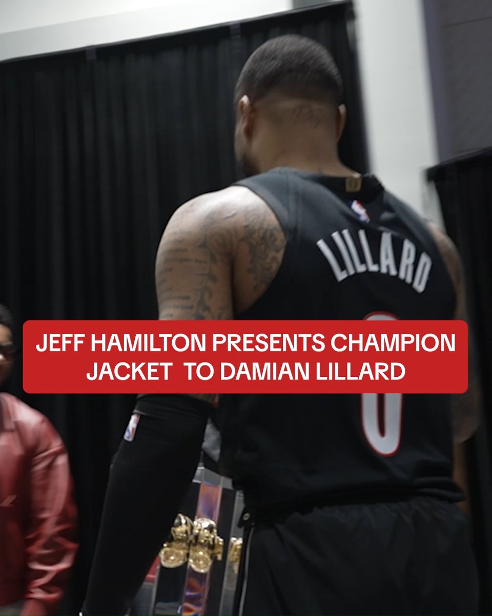 Lookin’ good, Damian Lillard‼️