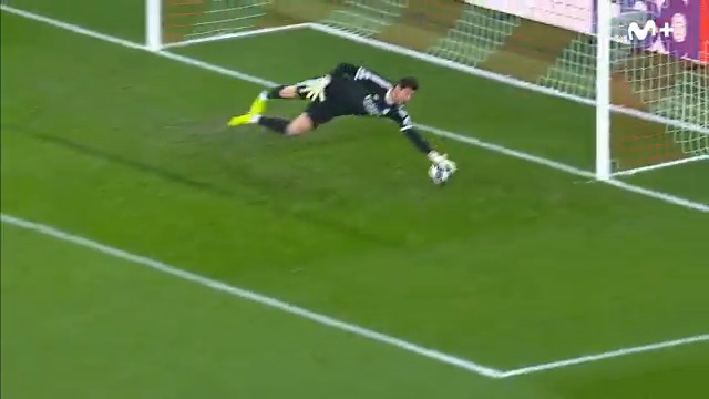 Lo de Thibaut Courtois es de locos. #UCL #LaCasaDelFútbol