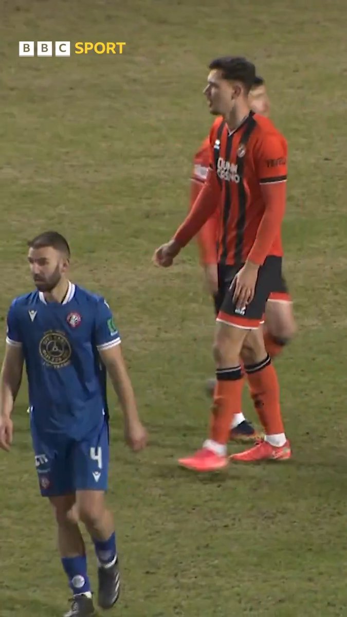 A harsh red card, or justified? Iurie Iovu is sent off for Dundee United in their Scottish Cup tie with Spartans. It hasn't harmed Jim Goodwin's side too much so far though. Ross Graham's header gives the hosts a half-time lead. #BBCFootball #ScottishCup