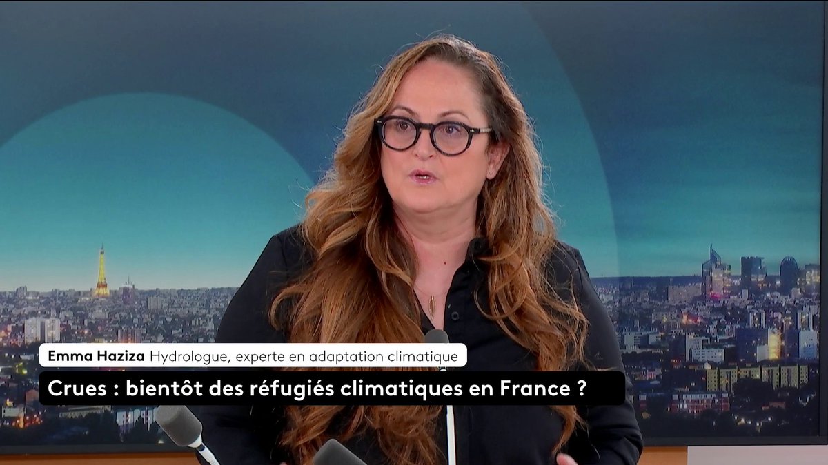 🔴 🗣️ Inondations : "Une digue, c'est un faux ami", prévient Haziza Emma, hydrologue et experte en adaptation climatique. Les départements en crue sont sous tensions, alors qu'une nouvelle tempête arrive sur la France. Loïc de La Mornais #SurLeTerrain #Canal16