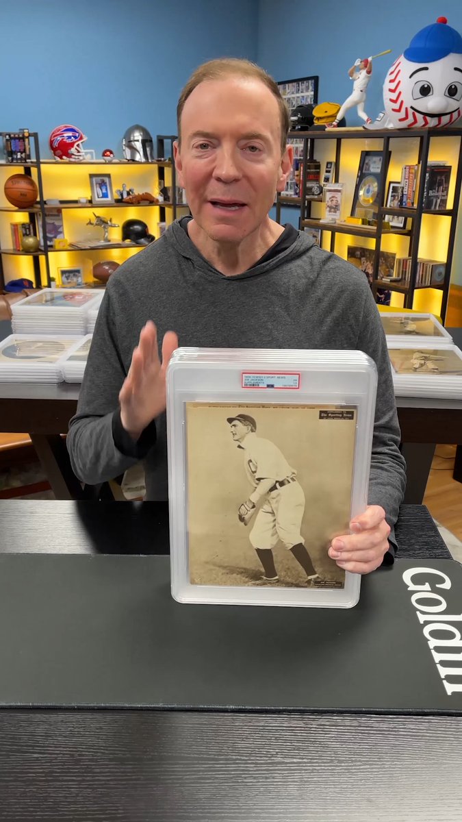 When you talk about ultimate rarity, this is it ⚾🔥 The M101-2 Sporting News supplements from 1909 to 1913 are some of the most beautifully photographed and toughest-to-find pieces in the hobby. Jackson, Cobb, Wagner, Speaker, Lajoie, Alexander, Joss — legends captured in their earliest years. They’re available to bid on now in our Winter Vintage Elite Auction:
