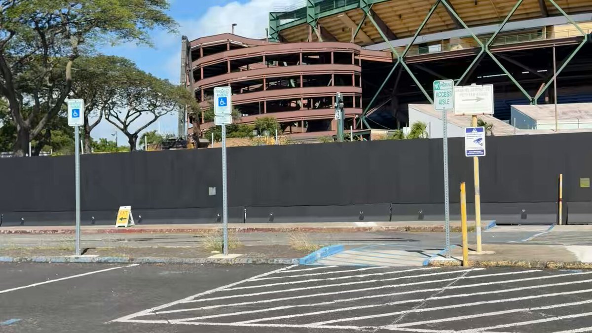 It has begun. The demolition of the old Aloha Stadium started with the side awning on Tuesday in Hālawa. The new Aloha Stadium, targeted for opening in the spring of 2029, will be built on the same grounds with 31,000 seats. More to come on Aloha State Daily
