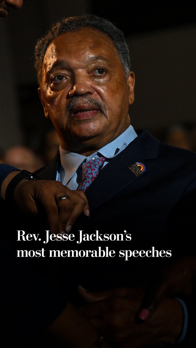 Rev. Jesse Jackson, a leading voice for civil rights, died Tuesday at the age of 84. A former aide to Rev. Martin Luther King Jr., Jackson launched two historic presidential campaigns while spreading a message of hope and resilience.