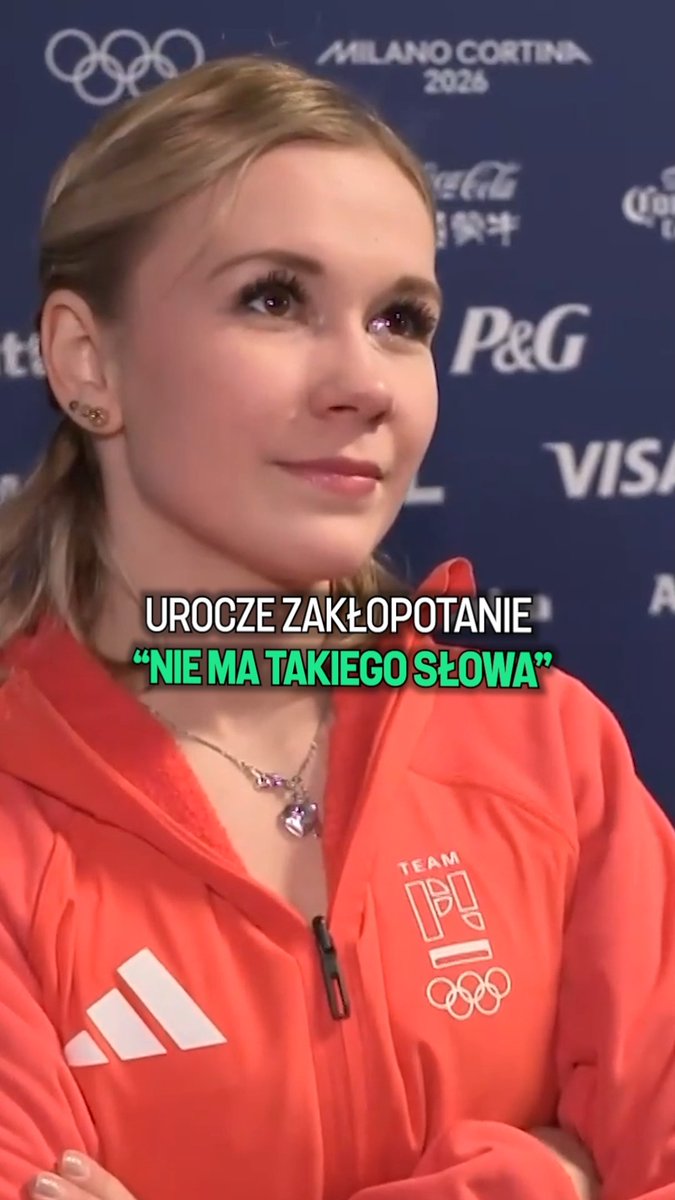 Katia po awansie do finału 👉➡️📈 Czyli blondynka wymyśliła sobie słowo, które w sumie przecież istnieje 👱♀️ #HomeOfTheOlympics #MilanoCortina2026 #TeamPL