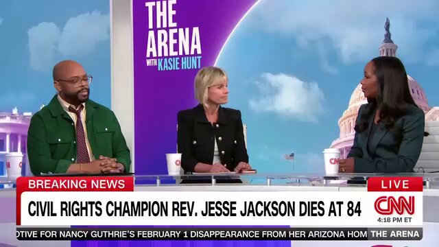 Jesse Jackson’s legacy is substance. From embracing universal healthcare to the focus on expanding the electorate and connecting the American left to issues like apartheid and Palestine, he is not only an American icon for what he stood for. He’s an icon for what he did. On The Arena on CNN with Abby D. Phillip CNN: