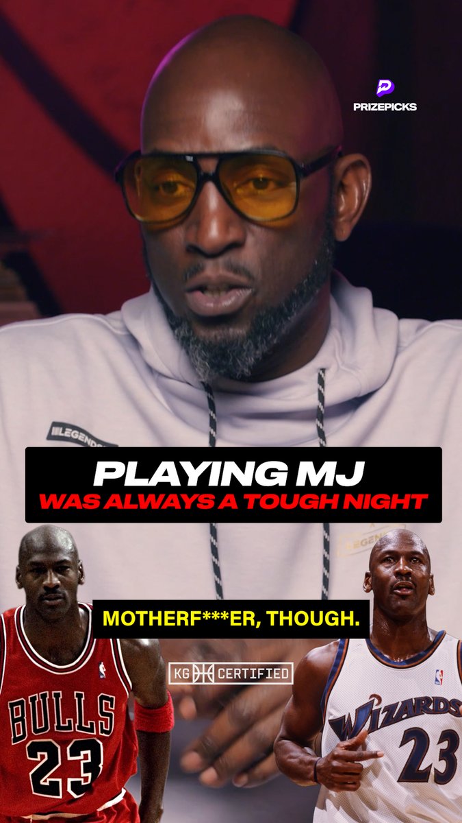 No matter how old he got, Michael Jordan stayed talking that s**t and dropping buckets 💯 🎯 Kevin Garnett &amp; Paul Pierce reminisce on the times they got to share the court with MJ... and how tough it really was.