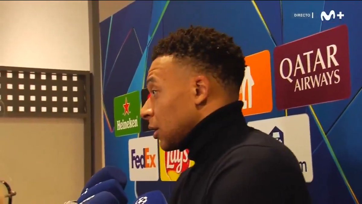 🗣️ "No merece jugar más la Champions. Hay que hacer algo". Mbappé, sobre Prestianni. #UCL #LaCasaDelFútbol
