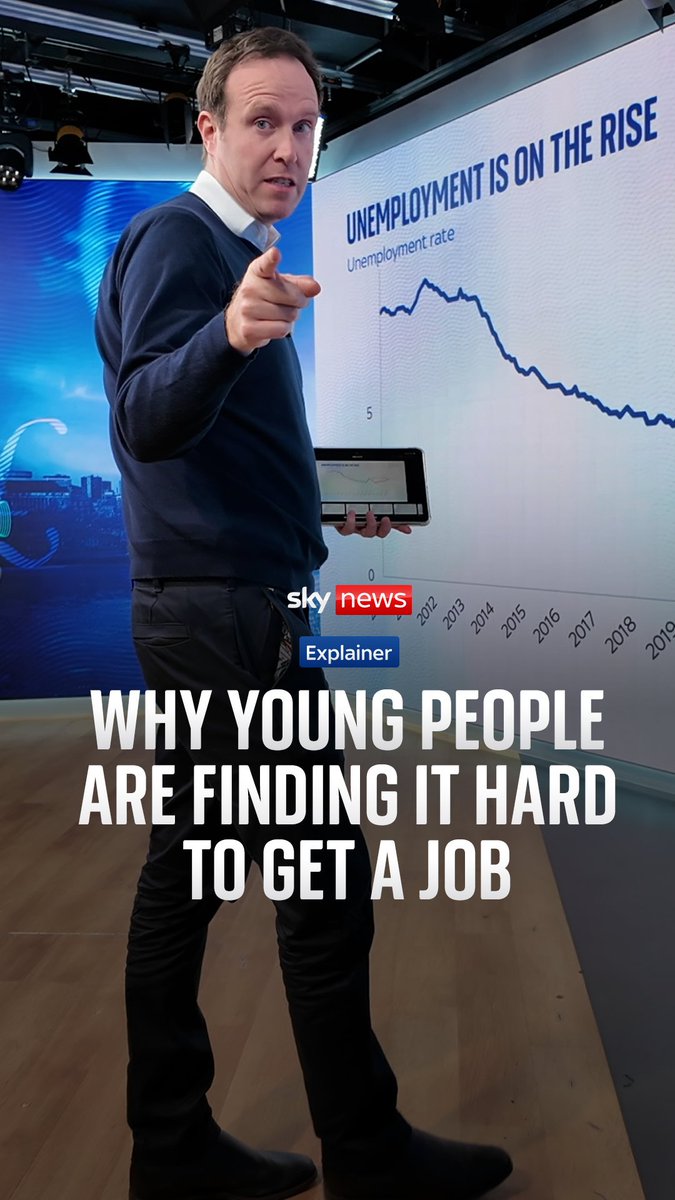 Youth employment is at its highest rate in 11 years. Ed Conway explains how statistics from the ONS show how more and more young people are finding it difficult get a job