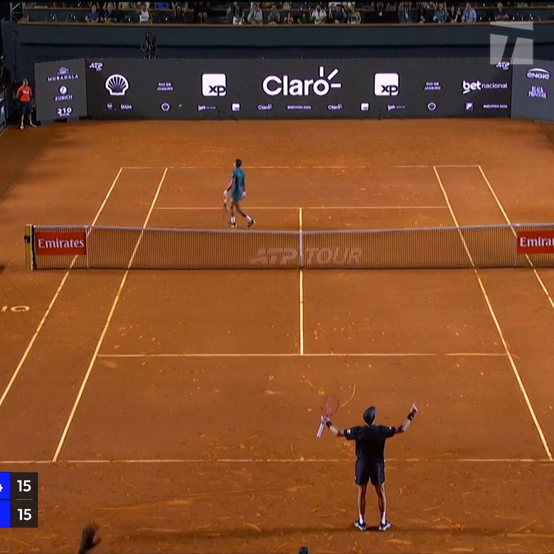 JOAO FONSECA. 🔥 OUT OF THIS WORLD. 🚀 #RioOpen