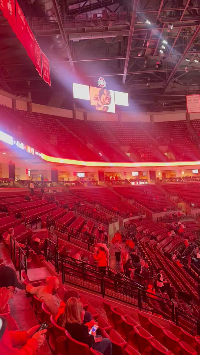 30 minutes before tipoff against No. 24 Wisconsin… Buckeye Nation we are better than this!!!