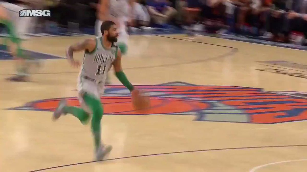 Definitely enjoyed watching Jaylen Brown and Kyrie together