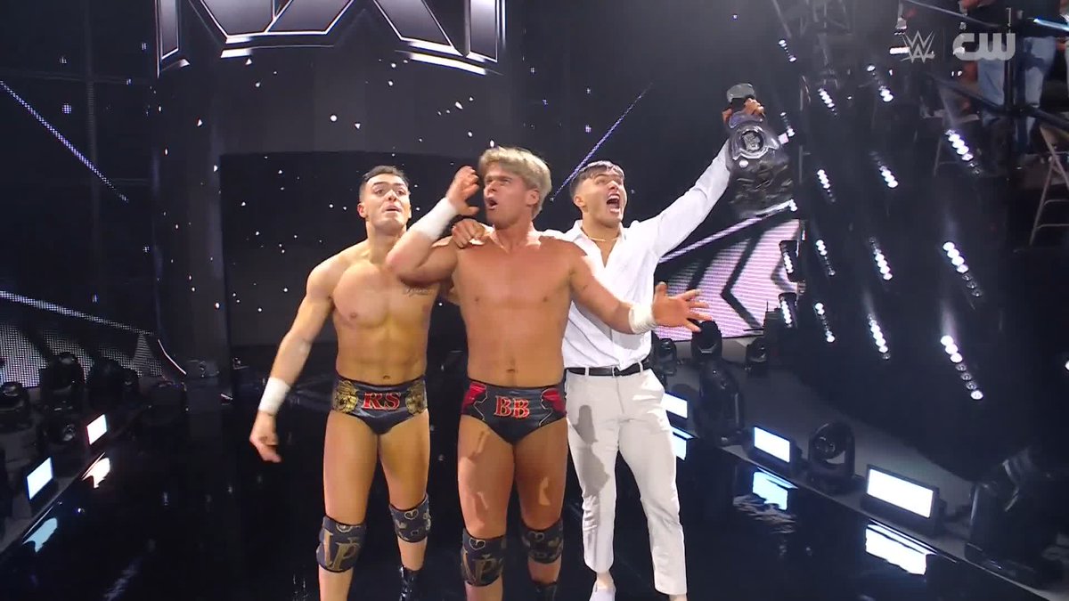 WOW!! 😲 The Vanity Project are the new #1 Contenders for the NXT Tag Team Titles!