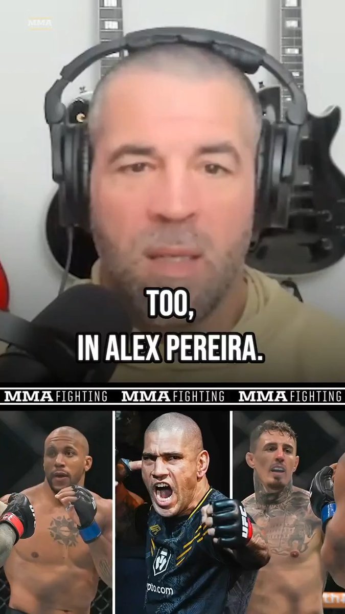 .@iamtheimmortal knows exactly how to save the #UFC heavyweight division: "I think you’re forgetting the one ‘X’ factor guy and that’s Alex Pereira. He comes up to heavyweight, I think revitalizes the division a lot." (🎥 Damon Martin)