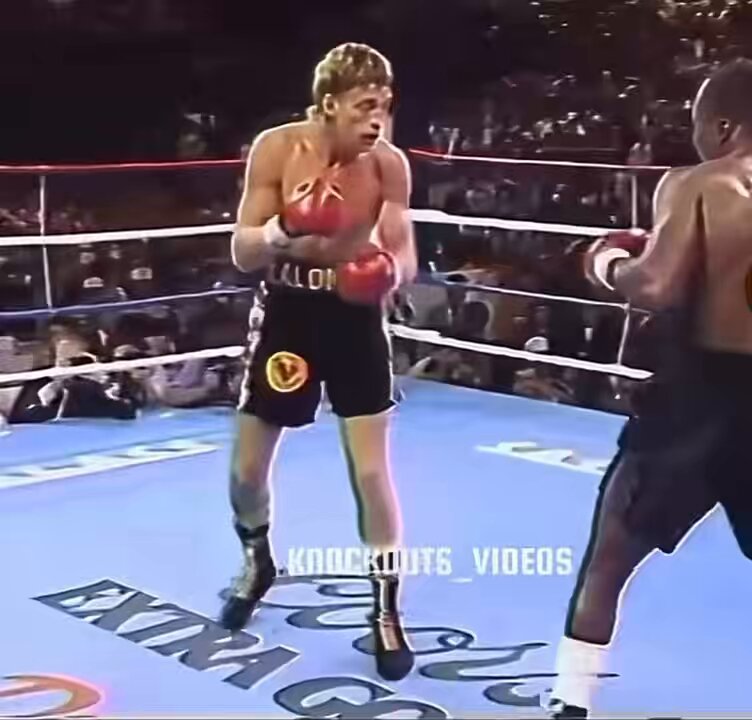 When Sugar Ray Leonard got knocked down , got up and won the fight in the same round!