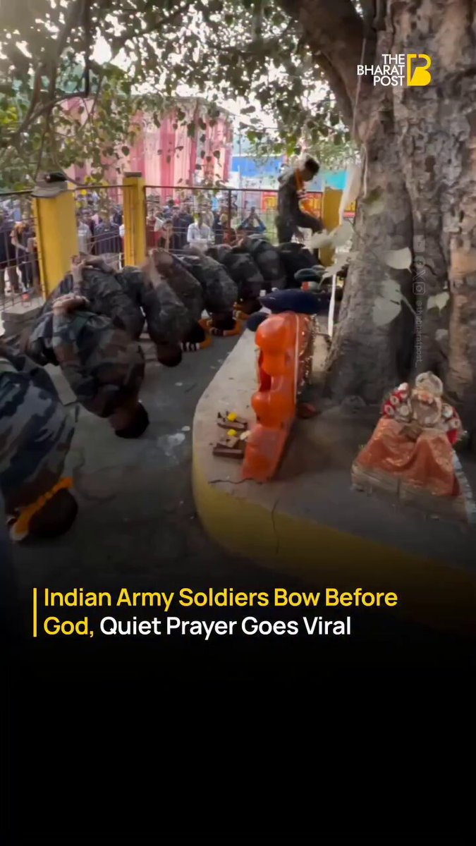 An Indian soldier never surrenders to fear, only to faith.