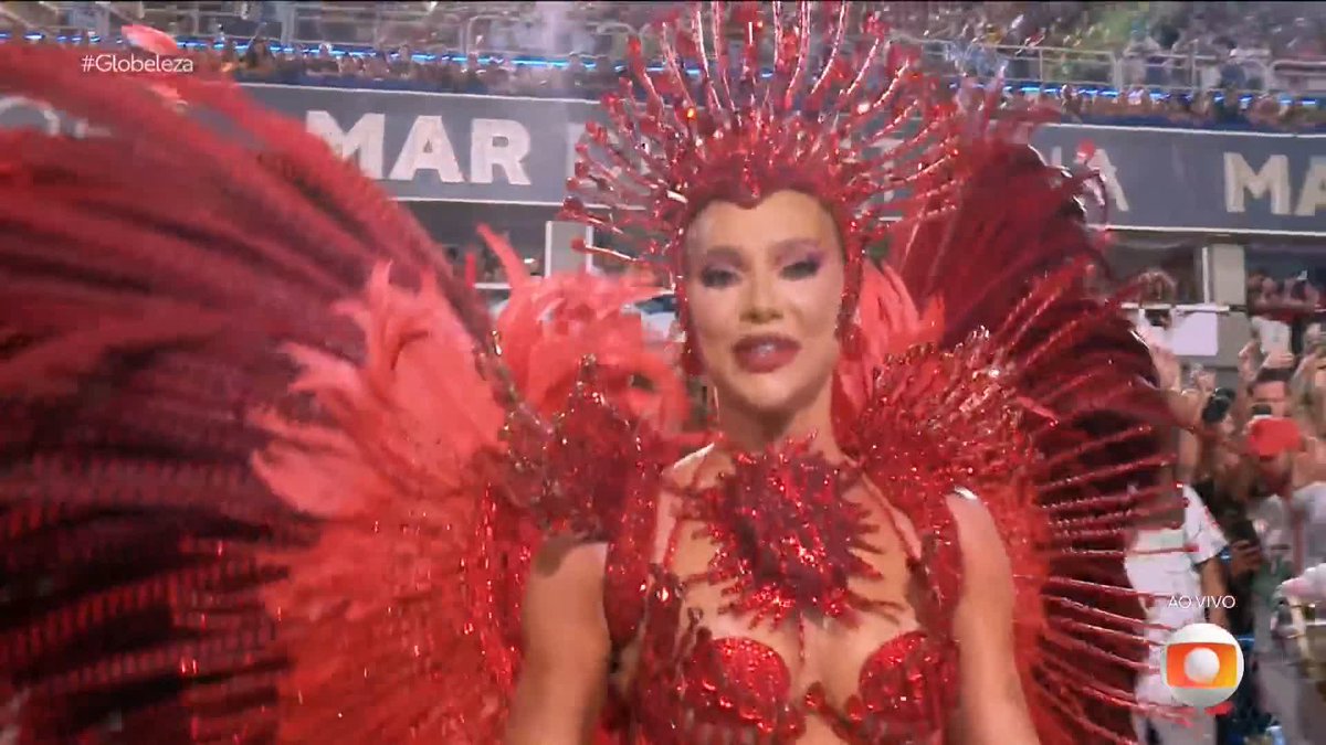 SAMBA CULPOSO, QUANDO NÃO HÁ INTENÇÃO DE SAMBAR! Virginia como rainha de bateria da Grande Rio.