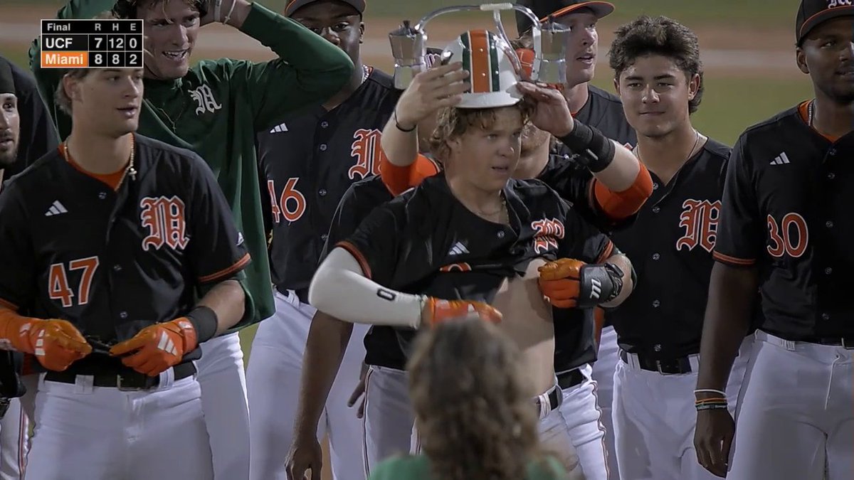 13TH INNING MIAMI MAGIC ✨ Miami Hurricanes Baseball