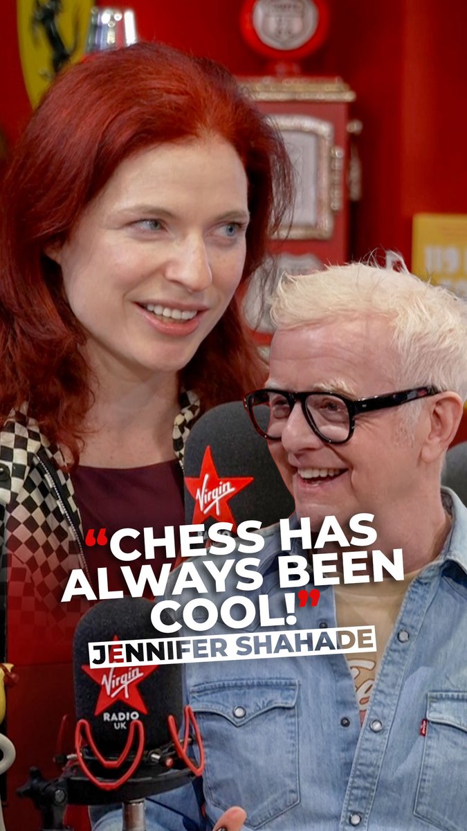 "Chess has always been cool... people are only realising it now" 🙌 Chess grandmaster, 3x US champion and poker Pro Jennifer Shahade joins the Chris Evans Breakfast Show with The National Lottery to chat about her new book 'Thinking Sideways' ♟️