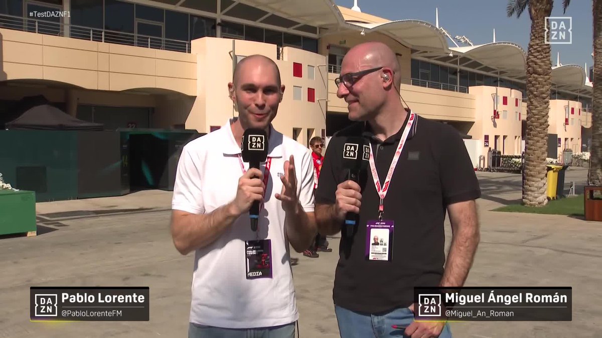 LA PRETEMPORADA MÁS IMPORTANTE DE LA HISTORIA RECIENTE 😍 MUCHAS HORAS EN DIRECTO DESDE HOY HASTA EL VIERNES 🔥 ¡Miguel Ángel Román no se lo quería perder! 🙌 Vente a vivirlo: #TestDAZNF1 #F1Testing 🏁