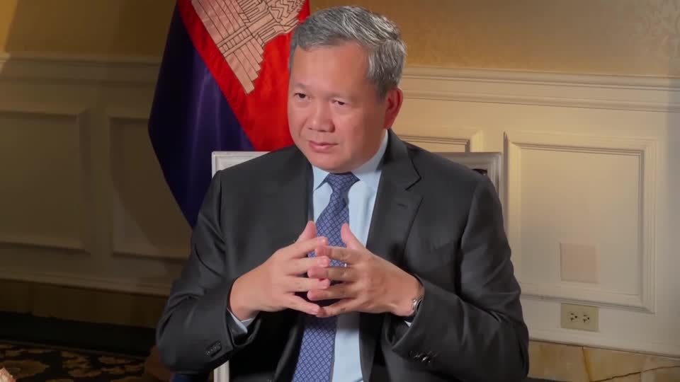 Cambodian Prime Minister Hun Manet told Reuters Thai forces have not withdrawn from Cambodian territory after fighting last year and a US-brokered peace accord