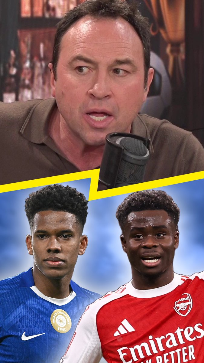 ❌ "This season, I don't have him over Estevao." 🛑 "No one can throw Saka at me, this season." Jason Cundy explains why, based on this season alone, he'd rather have Estevao over Bukayo Saka at Chelsea 👀