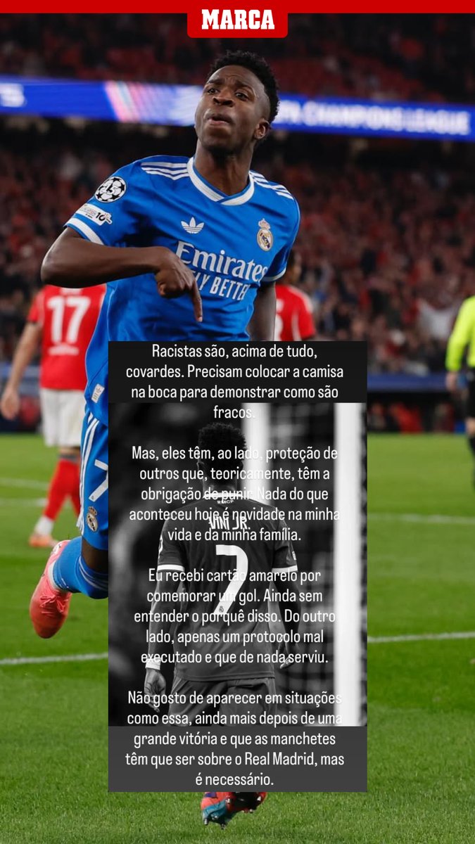 💥💥 Duro comunicado de Vinicius en sus redes mientras Prestianni le desmiente y pasa al ataque ⚔️