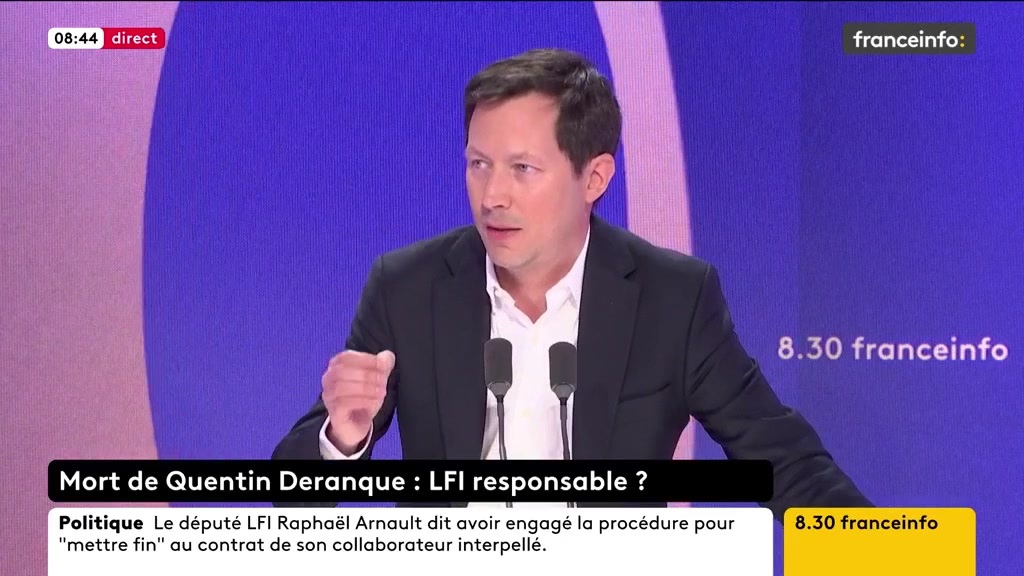 🔴 Quelles actions contre LFI ? ➡️ "La justice doit faire son travail. [...] Plus d'une dizaine de plaintes ont été déposées contre Rima Hassan. [...] Je vous parlais de ses menaces, j'ai déposé plainte. Pourquoi n'y a-t-il aucune étape judiciaire ?", dit François-Xavier Bellamy
