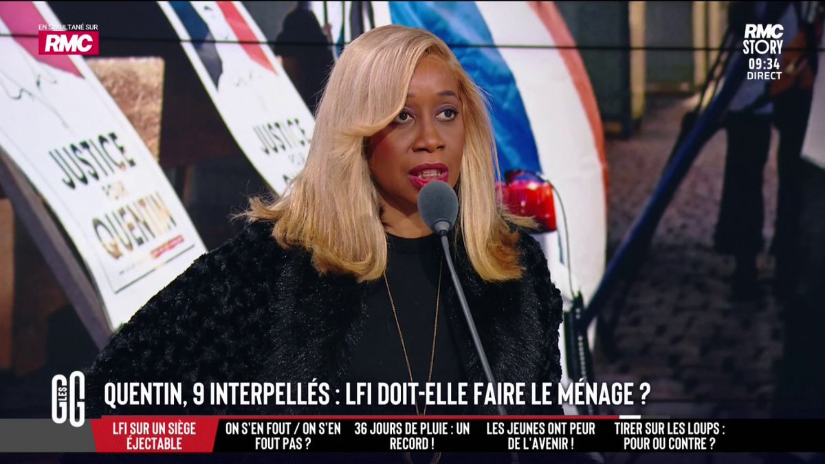 🚨 Mort de Quentin : LFI doit-elle faire le ménage ? 🗣️ Joëlle Dago-Serry : "Je suis assez choquée qu'on puisse faire une minute de silence pour Quentin. Ça doit être réservé aux serviteurs de l'État ou à une catastrophe nationale." #GGRMC