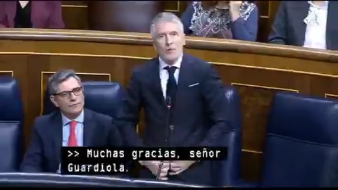 #EnDirecto | Marlaska dice que la denuncia al DAO de la Policía es "de tal gravedad" que una vez conocida "inmediatamente" se exigió su dimisión y advierte: "Digan que yo conocía los hechos y que no actué porque entonces nos veremos en otras instancias. No voy a asumir calumnias"