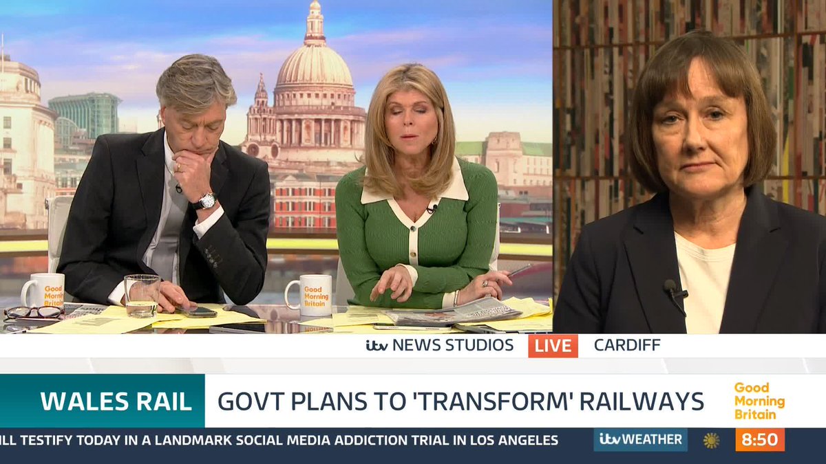 'Is Labour considering dropping the pledge to level up that minimum wage for 18-24s?' - Kate Garraway Secretary of State for Wales, Jo Stevens MP says 'government policy has not changed.'