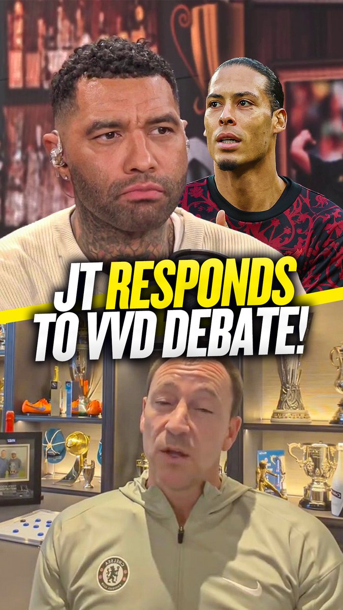 📊 "You have to get your stats right..." John Terry responds to Jermaine Pennant saying #LFC's Van Dijk is better than he was at #CFC! 👀 🎥 Via JohnTerry26 on TikTok