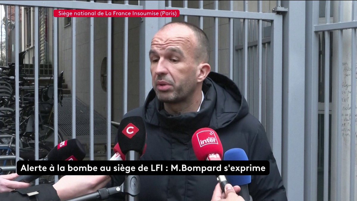Mort de Quentin Deranque : "LFI n'a aucune responsabilité dans les actes dramatiques commis jeudi à Lyon" 🗨️ Manuel Bompard, coordinateur de La France insoumise
