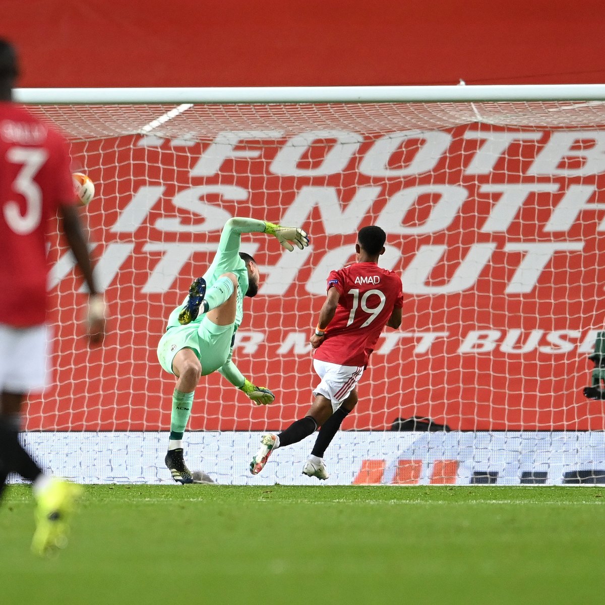 Today marks 5️⃣ years since Amad's United debut! ❤️ To celebrate, enjoy every goal scored by the latest star of Inside Carrington – starting with this one 👇
