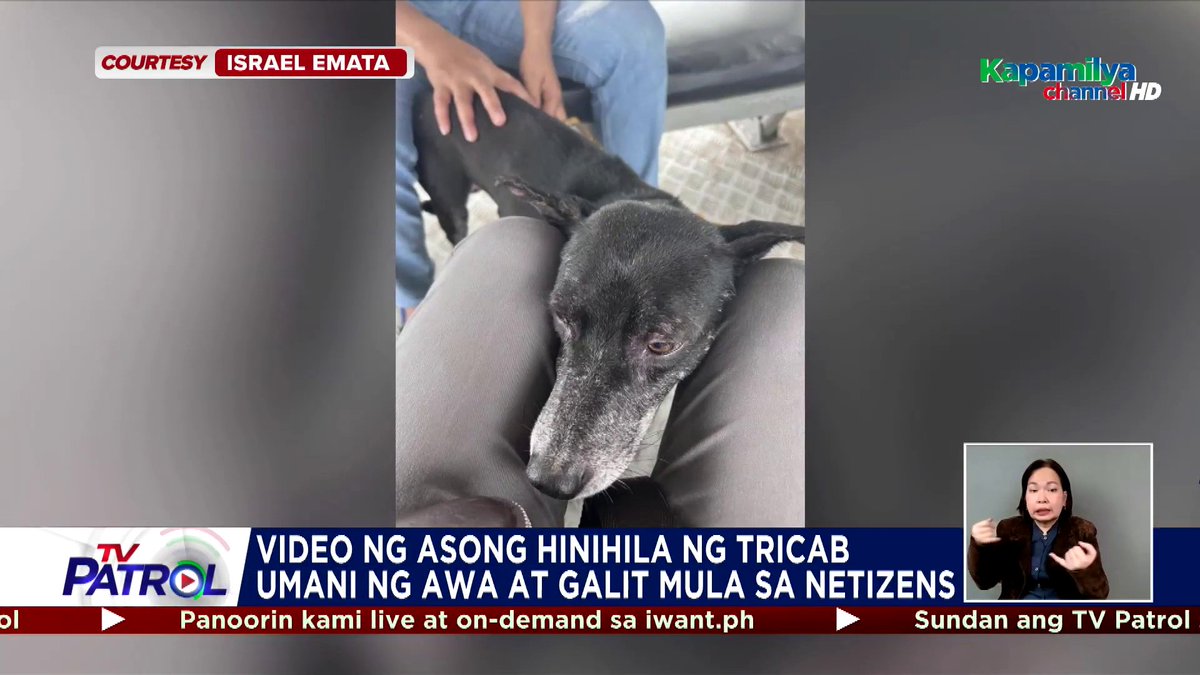 Babala: Sensitibong balita Ikinagalit ng ilang netizen ang video ng asong hinihila ng isang tricab sa Villanueva, Misamis Oriental. Iginiit naman ng driver na siya ring may-ari ng aspin na hindi niya sinasadya ang nangyari at mahal niya ang alaga.