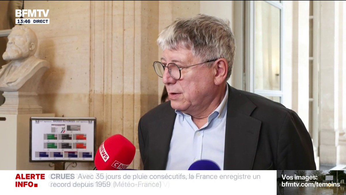 "J'ai peur que ça se termine très mal pour l'un d'entre nous" s'inquiète Éric Coquerel. En plus de l'alerte à la bombe qui a visé le siège de LFI à Paris, il révèle que "plusieurs dizaines de permanences de LFI [ont été] dégradées".