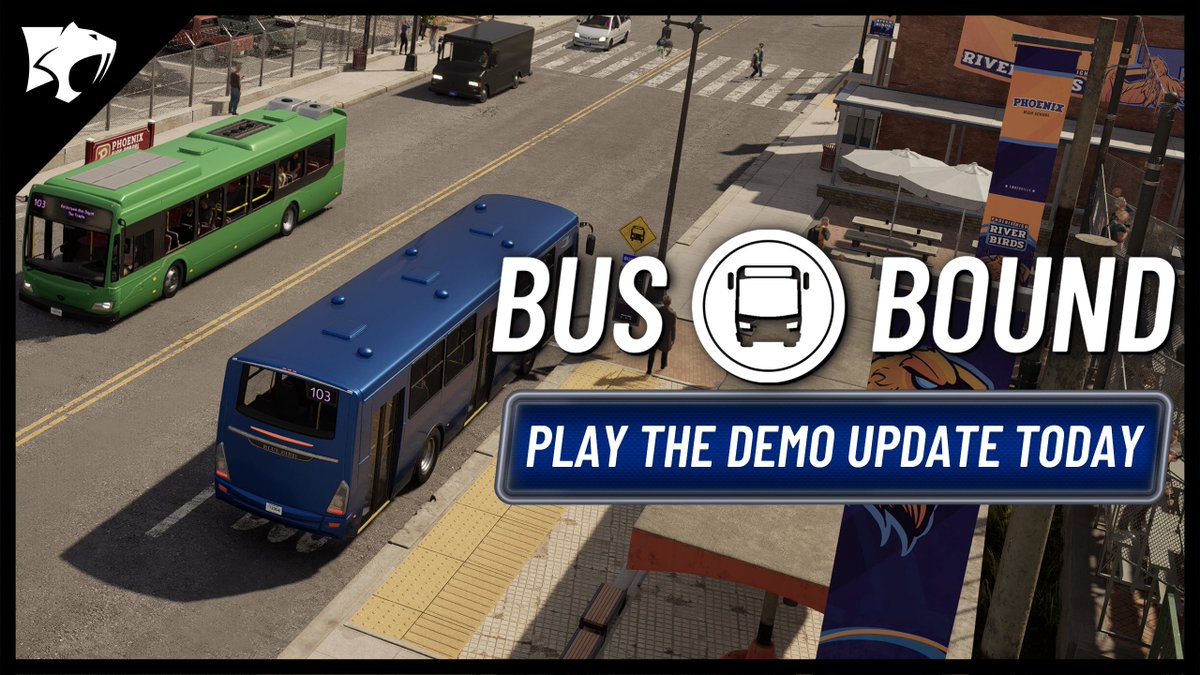 ๐ Next stop from stillalive studios: a new Bus๐Bound demo update! FEATURING: ๐ Multiplayer functionality ๐ More steering wheel compatibility ๐ Two new buses ๐ถ The Strings district Experience this new content now: ๐