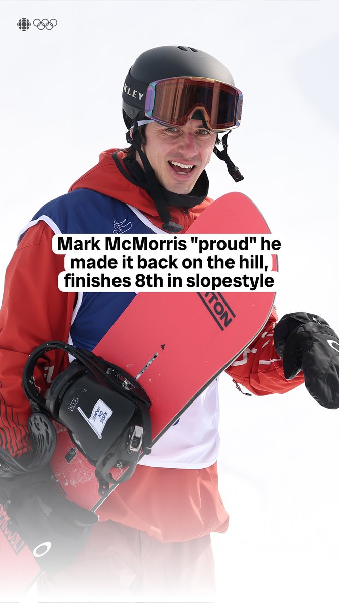 Bounced back from injury and gave it his all Mark McMorris 👏