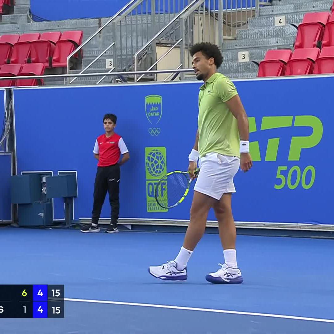 Arthur Fils that is FANTASTIC 🔥 #QatarExxonMobilOpen