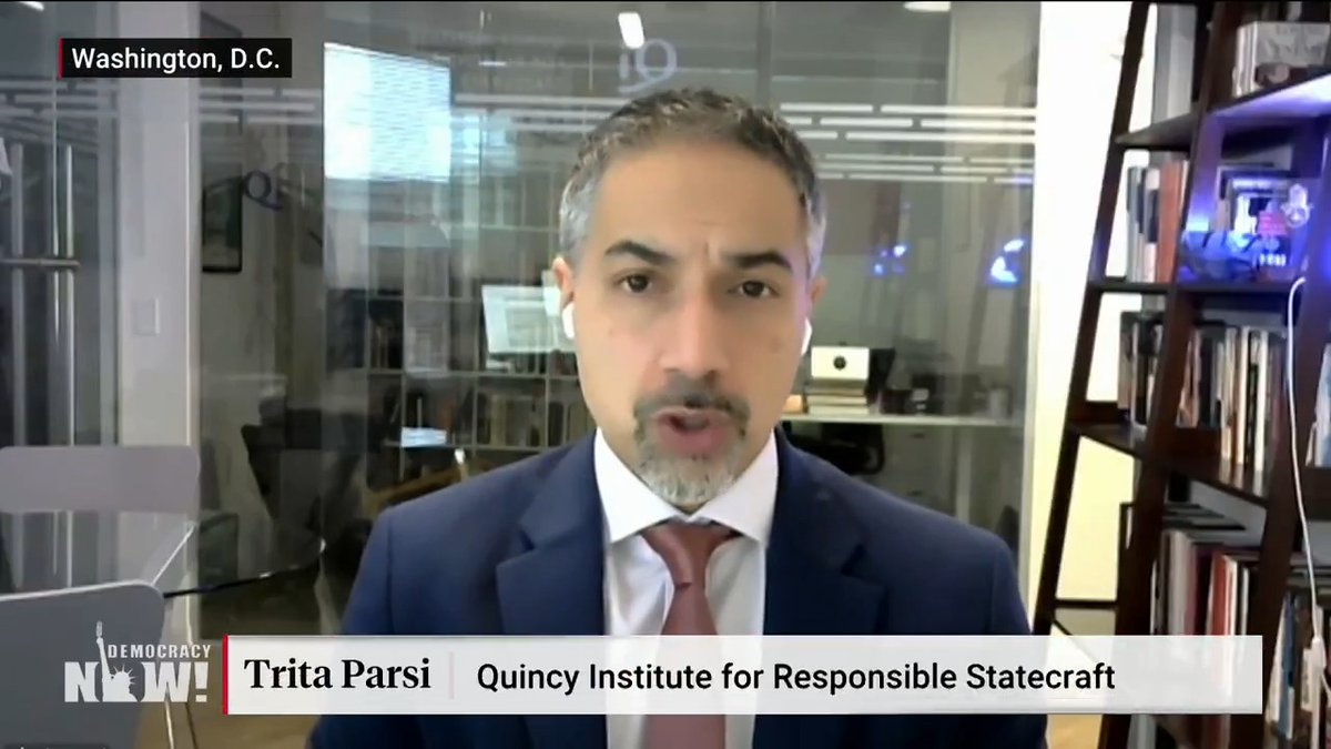 As U.S.-Iran nuclear talks continue, analyst Trita Parsi warns that both sides could seek a "short, intense war" to improve their bargaining positions. "This is an extremely dangerous situation."
