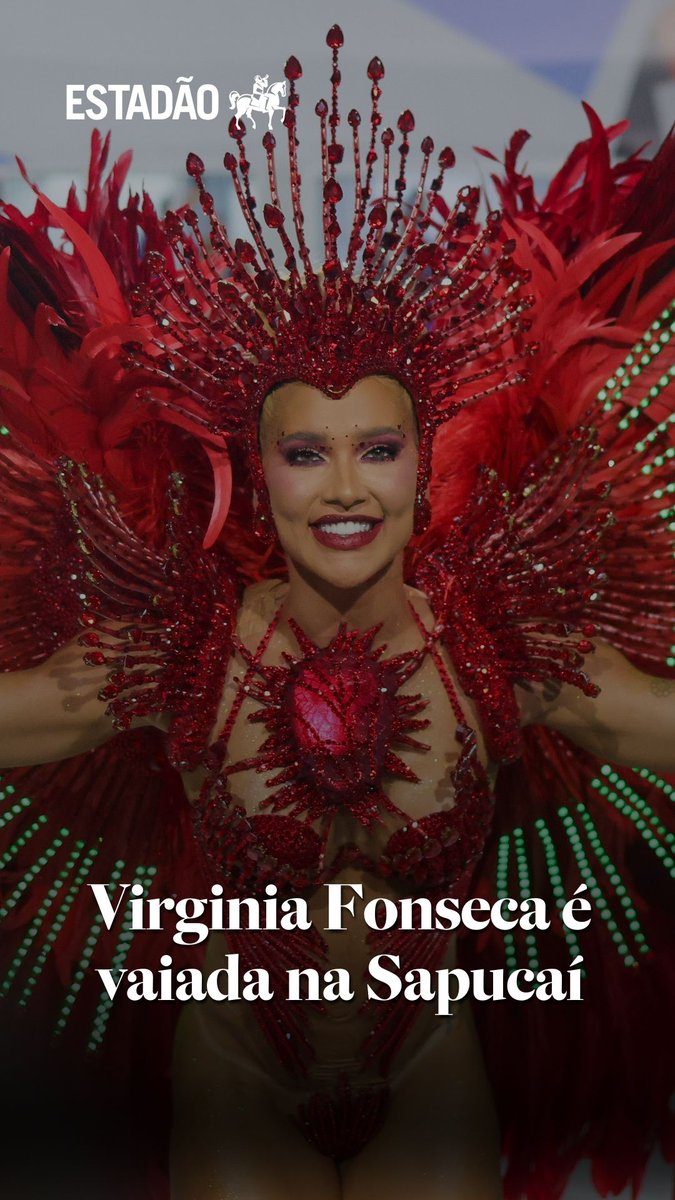 ๐๐ป Virgรญnia Fonseca foi vaiada no desfile dessa terรงa-feira, 17, na Sapucaรญ. A influenciadora substituiu Paolla Oliveira ร frente da bateria da Grande Rio. Na saรญda da Sapucaรญ, Virgรญnia foi novamente vaiada e foliรตes gritaram o nome da atriz.