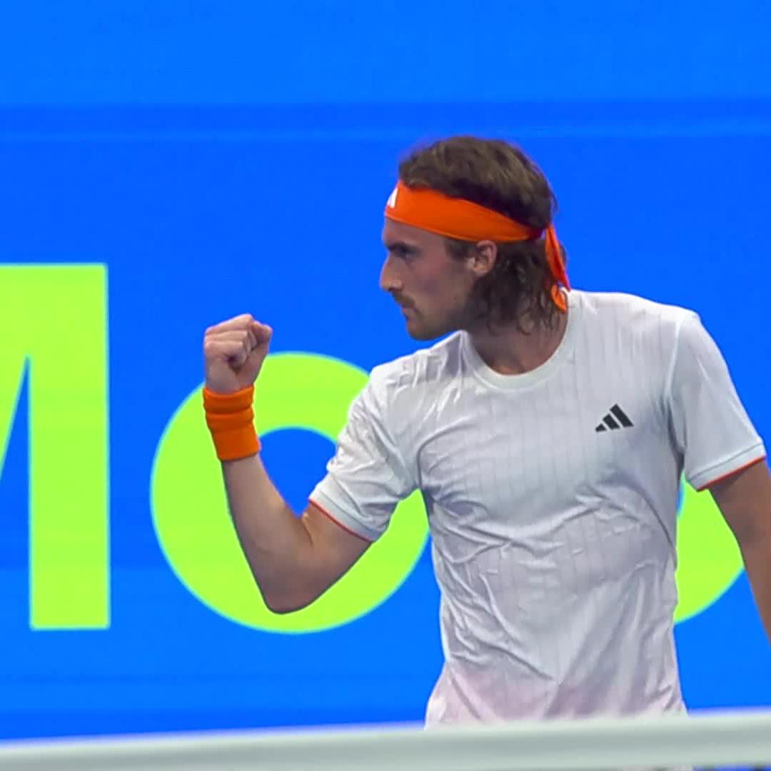 ⚔️🇬🇷 ¡EL CLÁSICO FUE PARA STEF! Stefanos Tsitsipas se anotó un triunfazo ante Daniil Medvedev por 6-3 y 6-4 en los octavos de final del ATP 500 de Doha.