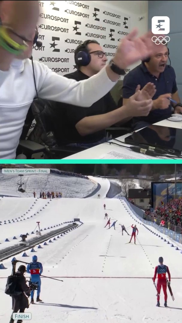 Quando c’è il fondo, la cabina di Eurosport è una polveriera: che carica per questo bronzo di Pellegrino e Barp!