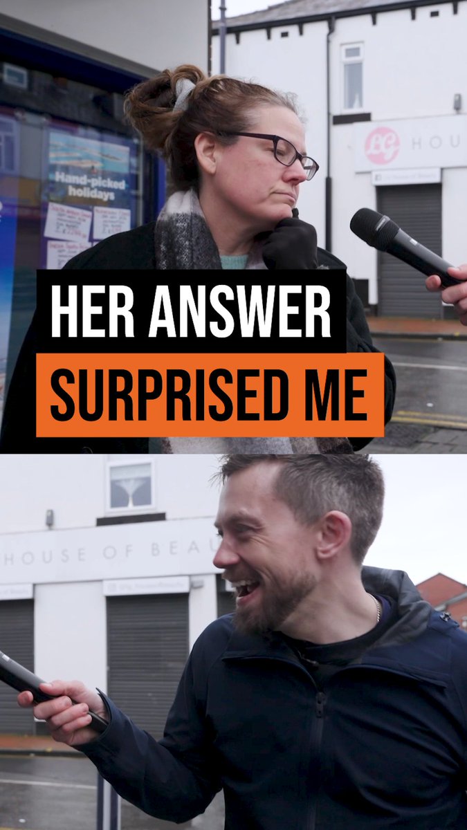 One of the most surreal answers I've ever been given.