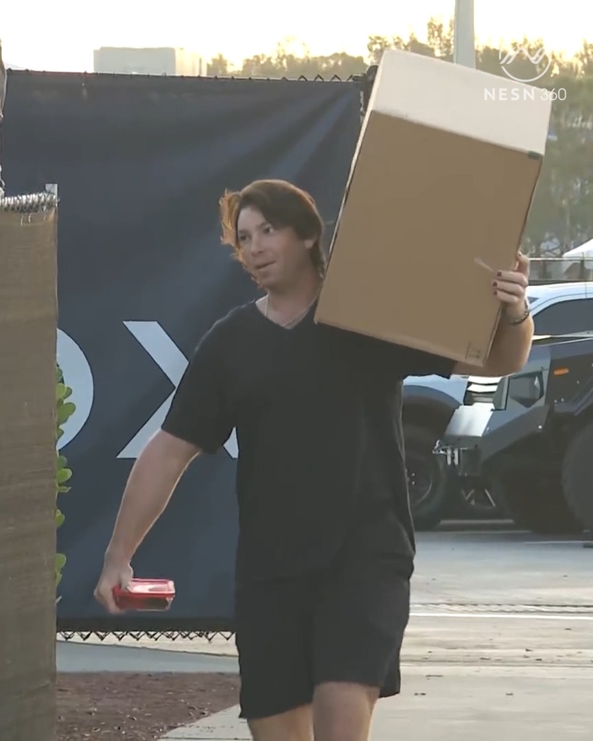 What's in the box, Triston? 📦 🤔