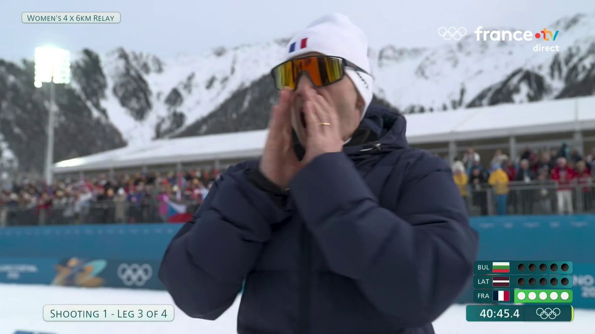 Le moment où on s'envole.